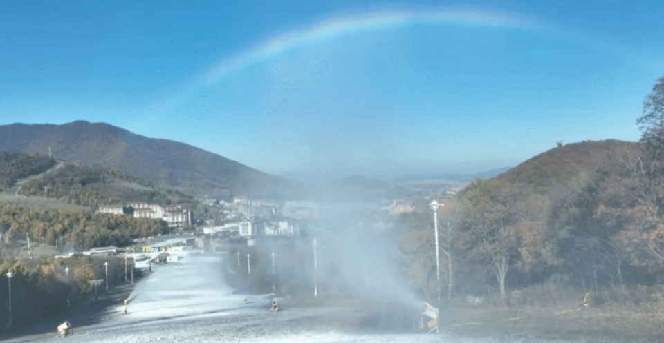 总面积达, 雪季前还将, 省雪场的